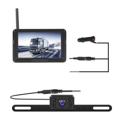 4.3-inch Car Reversing Camera & Monitor Set Rear View Dash Cam, Standard