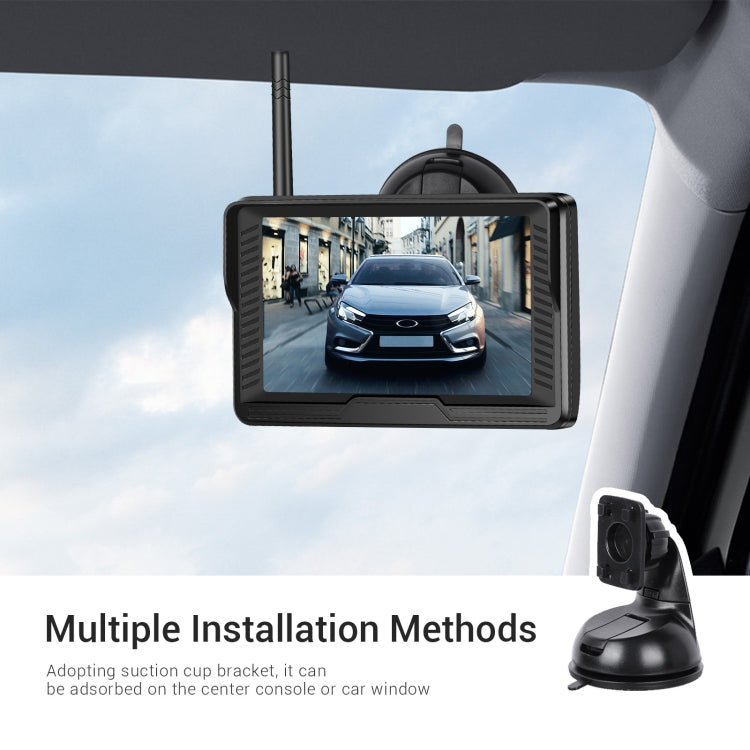 4.3-inch Car Reversing Camera & Monitor Set Rear View Dash Cam, Standard