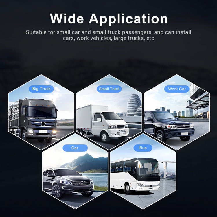 4.3-inch Car Reversing Camera & Monitor Set Rear View Dash Cam, Standard