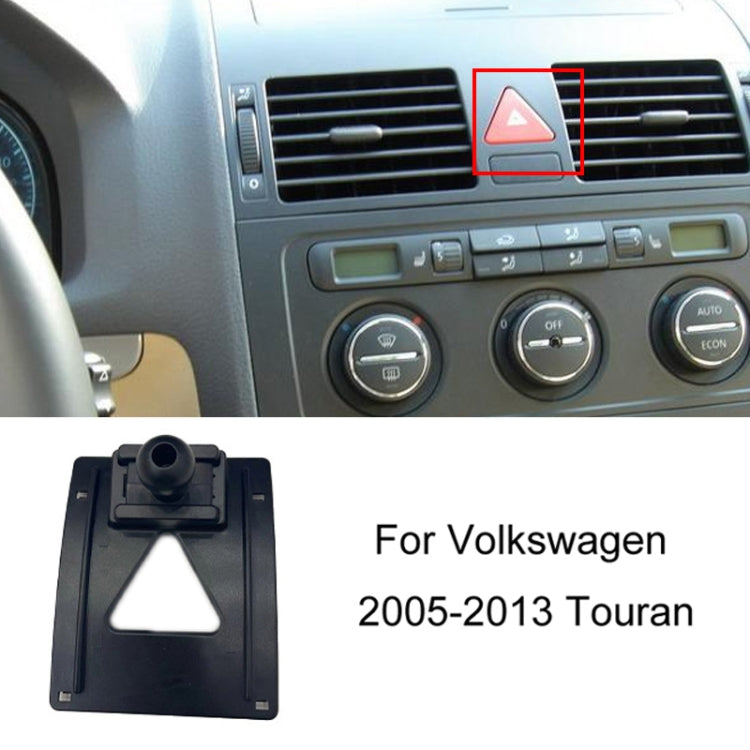 For Volkswagen Car Air Outlet Modified Mobile Phone Holder Base, 05-13 Touran, 08-12 Lavida, 08-12 Bora, 09-13 Golf 6, 11-15 Passat, 11-18 POLO, 11-18 Touareg, 17-21 Magotan/19-20 CC, 14-20 Golf, 12-14 Sagitar, 12-14 Magotan                            ...