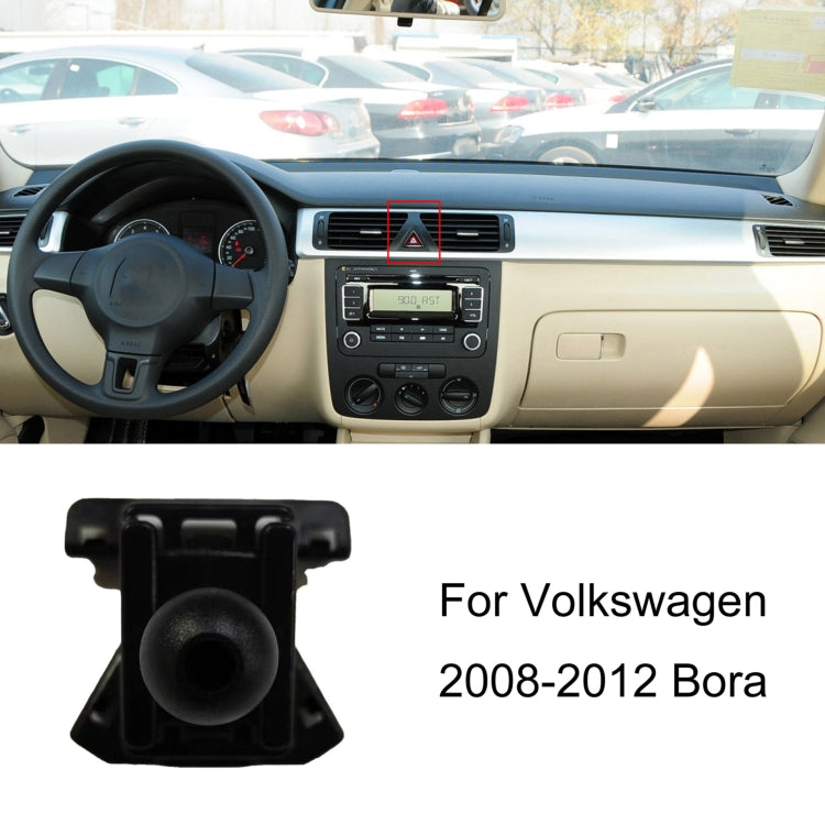 For Volkswagen Car Air Outlet Modified Mobile Phone Holder Base, 05-13 Touran, 08-12 Lavida, 08-12 Bora, 09-13 Golf 6, 11-15 Passat, 11-18 POLO, 11-18 Touareg, 17-21 Magotan/19-20 CC, 14-20 Golf, 12-14 Sagitar, 12-14 Magotan                            ...