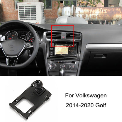 For Volkswagen Car Air Outlet Modified Mobile Phone Holder Base, 05-13 Touran, 08-12 Lavida, 08-12 Bora, 09-13 Golf 6, 11-15 Passat, 11-18 POLO, 11-18 Touareg, 17-21 Magotan/19-20 CC, 14-20 Golf, 12-14 Sagitar, 12-14 Magotan                            ...
