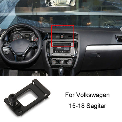 For Volkswagen Car Air Outlet Modified Mobile Phone Holder Base, 05-13 Touran, 08-12 Lavida, 08-12 Bora, 09-13 Golf 6, 11-15 Passat, 11-18 POLO, 11-18 Touareg, 17-21 Magotan/19-20 CC, 14-20 Golf, 12-14 Sagitar, 12-14 Magotan                            ...