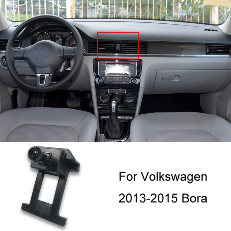 For Volkswagen Car Air Outlet Modified Mobile Phone Holder Base, 05-13 Touran, 08-12 Lavida, 08-12 Bora, 09-13 Golf 6, 11-15 Passat, 11-18 POLO, 11-18 Touareg, 17-21 Magotan/19-20 CC, 14-20 Golf, 12-14 Sagitar, 12-14 Magotan                            ...