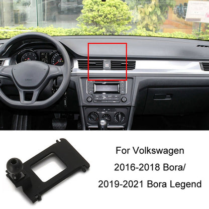 For Volkswagen Car Air Outlet Modified Mobile Phone Holder Base, 05-13 Touran, 08-12 Lavida, 08-12 Bora, 09-13 Golf 6, 11-15 Passat, 11-18 POLO, 11-18 Touareg, 17-21 Magotan/19-20 CC, 14-20 Golf, 12-14 Sagitar, 12-14 Magotan                            ...