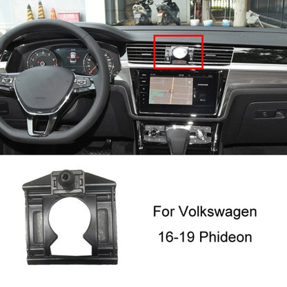 For Volkswagen Car Air Outlet Modified Mobile Phone Holder Base, 05-13 Touran, 08-12 Lavida, 08-12 Bora, 09-13 Golf 6, 11-15 Passat, 11-18 POLO, 11-18 Touareg, 17-21 Magotan/19-20 CC, 14-20 Golf, 12-14 Sagitar, 12-14 Magotan                            ...