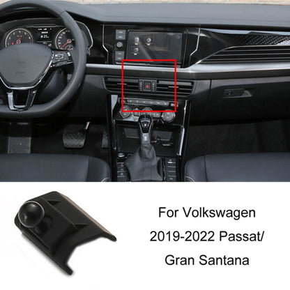 For Volkswagen Car Air Outlet Modified Mobile Phone Holder Base, 05-13 Touran, 08-12 Lavida, 08-12 Bora, 09-13 Golf 6, 11-15 Passat, 11-18 POLO, 11-18 Touareg, 17-21 Magotan/19-20 CC, 14-20 Golf, 12-14 Sagitar, 12-14 Magotan                            ...