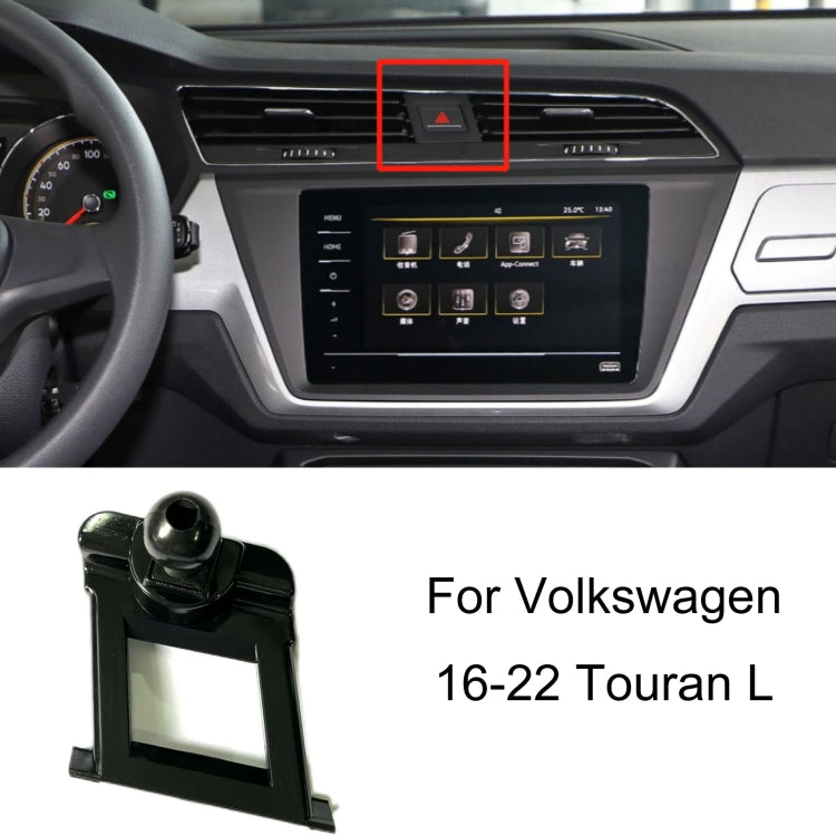 For Volkswagen Car Air Outlet Modified Mobile Phone Holder Base, 05-13 Touran, 08-12 Lavida, 08-12 Bora, 09-13 Golf 6, 11-15 Passat, 11-18 POLO, 11-18 Touareg, 17-21 Magotan/19-20 CC, 14-20 Golf, 12-14 Sagitar, 12-14 Magotan                            ...