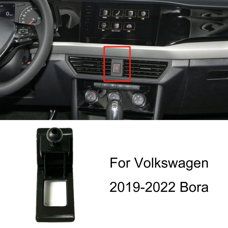 For Volkswagen Car Air Outlet Modified Mobile Phone Holder Base, 05-13 Touran, 08-12 Lavida, 08-12 Bora, 09-13 Golf 6, 11-15 Passat, 11-18 POLO, 11-18 Touareg, 17-21 Magotan/19-20 CC, 14-20 Golf, 12-14 Sagitar, 12-14 Magotan                            ...