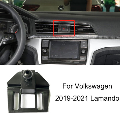 For Volkswagen Car Air Outlet Modified Mobile Phone Holder Base, 05-13 Touran, 08-12 Lavida, 08-12 Bora, 09-13 Golf 6, 11-15 Passat, 11-18 POLO, 11-18 Touareg, 17-21 Magotan/19-20 CC, 14-20 Golf, 12-14 Sagitar, 12-14 Magotan                            ...