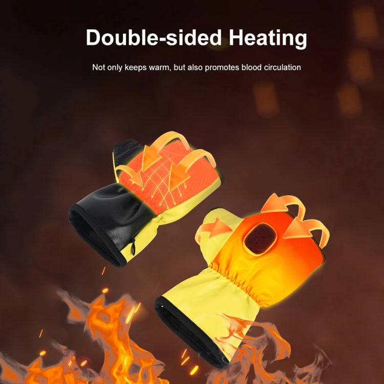 Outdoor Skiing and Motorcycle Cycling USB Charging Geated Gloves