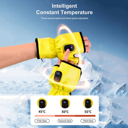 Outdoor Skiing and Motorcycle Cycling USB Charging Geated Gloves