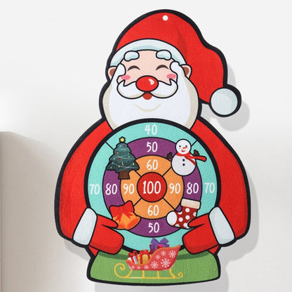 Cartoon Sticky Ball Board Throwing Indoor and Outdoor Toys with 3 Balls, Crocodile, Monkey, Panda, Santa Claus, Rabbit