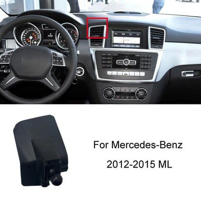 For Mercedes-Benz Left-Handed Drive Mobile Phone Holder Car Air Outlet Base, 05-10 ML, 06-17 R-Class, 08-10 C-Class, 08-12 S-Class, 09-10 B-Class, 11-13 C-Class, 12-19 B-Class, 12 GLK, 12-15 ML, 13-15 GLK, 14-15 E-Class/13-16 E-Class, 12-17 CLS        ...