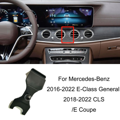 For Mercedes-Benz Left-Handed Drive Mobile Phone Holder Car Air Outlet Base, 05-10 ML, 06-17 R-Class, 08-10 C-Class, 08-12 S-Class, 09-10 B-Class, 11-13 C-Class, 12-19 B-Class, 12 GLK, 12-15 ML, 13-15 GLK, 14-15 E-Class/13-16 E-Class, 12-17 CLS        ...
