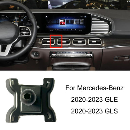 For Mercedes-Benz Left-Handed Drive Mobile Phone Holder Car Air Outlet Base, 05-10 ML, 06-17 R-Class, 08-10 C-Class, 08-12 S-Class, 09-10 B-Class, 11-13 C-Class, 12-19 B-Class, 12 GLK, 12-15 ML, 13-15 GLK, 14-15 E-Class/13-16 E-Class, 12-17 CLS        ...