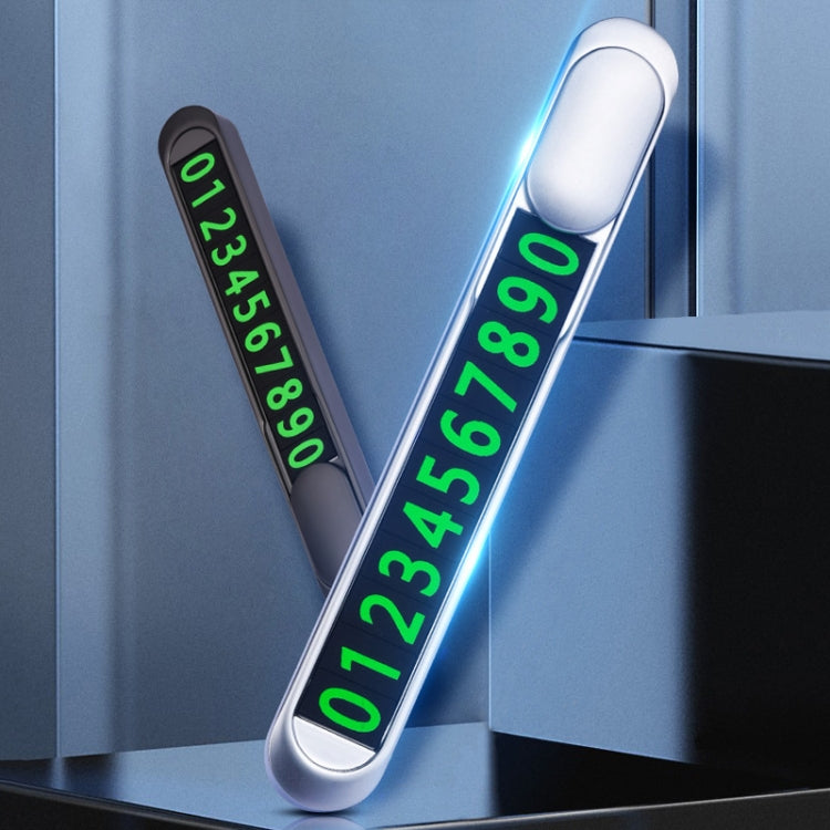 T1 Car Hidden Moving Phone Plate Vehicle Temporary Parking Number Board