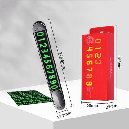 T1 Car Hidden Moving Phone Plate Vehicle Temporary Parking Number Board
