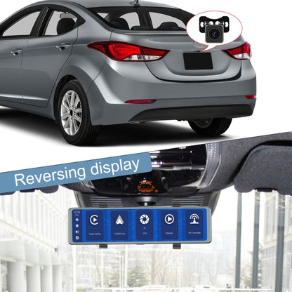 11.26 Inch 2-Split Streaming Media Rearview Mirror Front And Rear Dual Camera Recorder