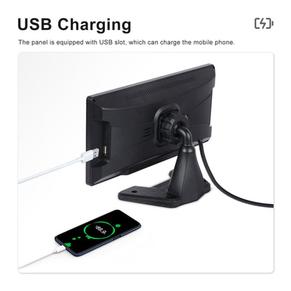 10.36-Inch Car Central Control Smart Player With 4-Way Camera, Standard, 64G TF Card