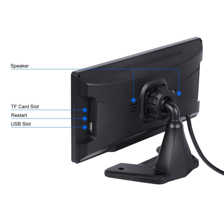 10.36-Inch Car Central Control Smart Player With 4-Way Camera, Standard, 64G TF Card
