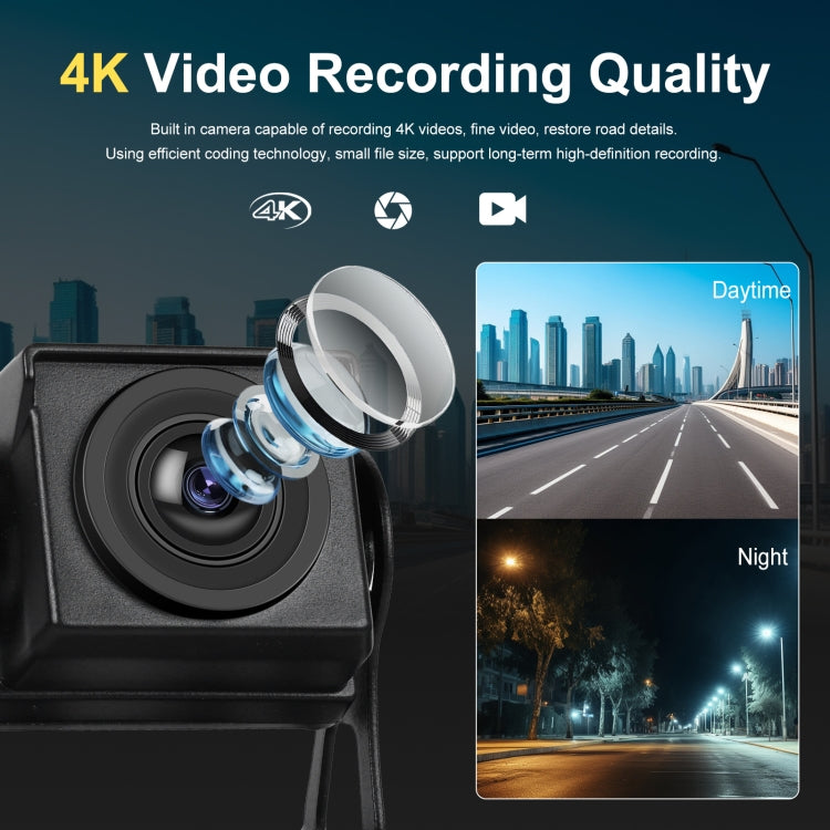 10.36-Inch Car Central Control Smart Player With 4-Way Camera, Standard, 64G TF Card