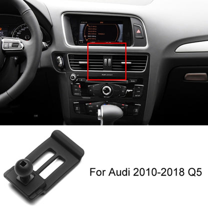 For Audi Left Driving Car Mobile Phone Holder Mounting Base, 05-11 A6L, 06-15 Q7, 09-16 A4L/A5, 10-18 Q5, 10-19 A1, 11-17 A8L, 12-18 A6L, 13-18 Q3, 14-20 A3, 16-19 Q7, 17-23 A4L-A5-S4-S5, 18-22 Q5L, 18-23 A8L, 19-22 Q2L, 19-23 A6L, 19-23 Q3, 20-21 Q7/Q...