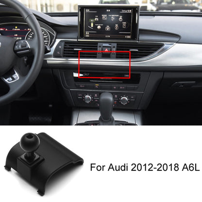 For Audi Left Driving Car Mobile Phone Holder Mounting Base, 05-11 A6L, 06-15 Q7, 09-16 A4L/A5, 10-18 Q5, 10-19 A1, 11-17 A8L, 12-18 A6L, 13-18 Q3, 14-20 A3, 16-19 Q7, 17-23 A4L-A5-S4-S5, 18-22 Q5L, 18-23 A8L, 19-22 Q2L, 19-23 A6L, 19-23 Q3, 20-21 Q7/Q...