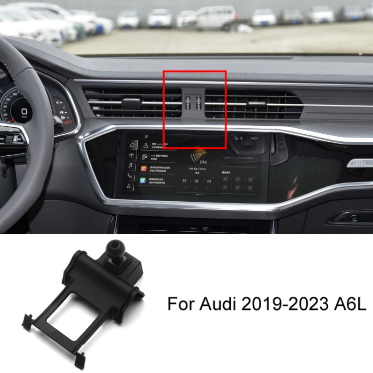 For Audi Left Driving Car Mobile Phone Holder Mounting Base, 05-11 A6L, 06-15 Q7, 09-16 A4L/A5, 10-18 Q5, 10-19 A1, 11-17 A8L, 12-18 A6L, 13-18 Q3, 14-20 A3, 16-19 Q7, 17-23 A4L-A5-S4-S5, 18-22 Q5L, 18-23 A8L, 19-22 Q2L, 19-23 A6L, 19-23 Q3, 20-21 Q7/Q...