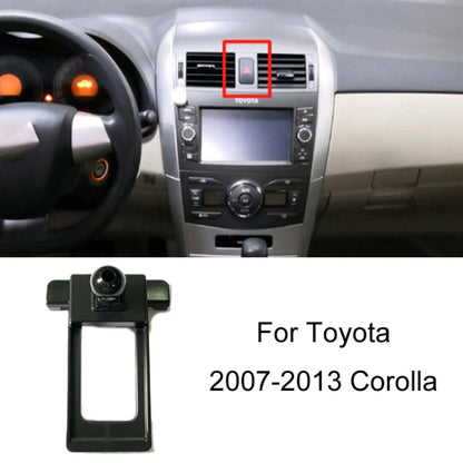 For Toyota Car Air Outlet Phone Holder Base, 05-09 Reiz Left Driving, 06-11 Camry Left Driving, 07-11 Tundra Left Driving, 07-13 Corolla Left Driving, 07-17 Land Cruiser For Left & Right, 09-12 RAV4 Left Driving, 09-14 Highlander Left Driving          ...