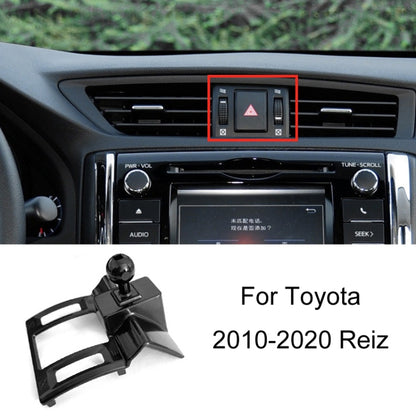 For Toyota Car Air Outlet Phone Holder Base, 05-09 Reiz Left Driving, 06-11 Camry Left Driving, 07-11 Tundra Left Driving, 07-13 Corolla Left Driving, 07-17 Land Cruiser For Left & Right, 09-12 RAV4 Left Driving, 09-14 Highlander Left Driving          ...