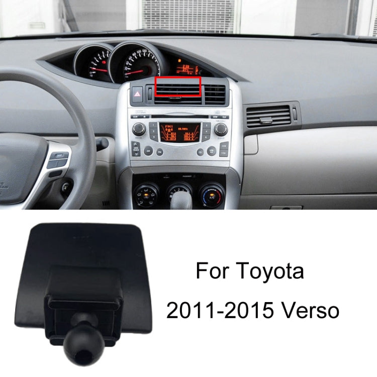 For Toyota Car Air Outlet Phone Holder Base, 05-09 Reiz Left Driving, 06-11 Camry Left Driving, 07-11 Tundra Left Driving, 07-13 Corolla Left Driving, 07-17 Land Cruiser For Left & Right, 09-12 RAV4 Left Driving, 09-14 Highlander Left Driving          ...