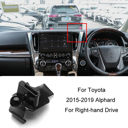 For Toyota Car Air Outlet Phone Holder Base, 05-09 Reiz Left Driving, 06-11 Camry Left Driving, 07-11 Tundra Left Driving, 07-13 Corolla Left Driving, 07-17 Land Cruiser For Left & Right, 09-12 RAV4 Left Driving, 09-14 Highlander Left Driving          ...