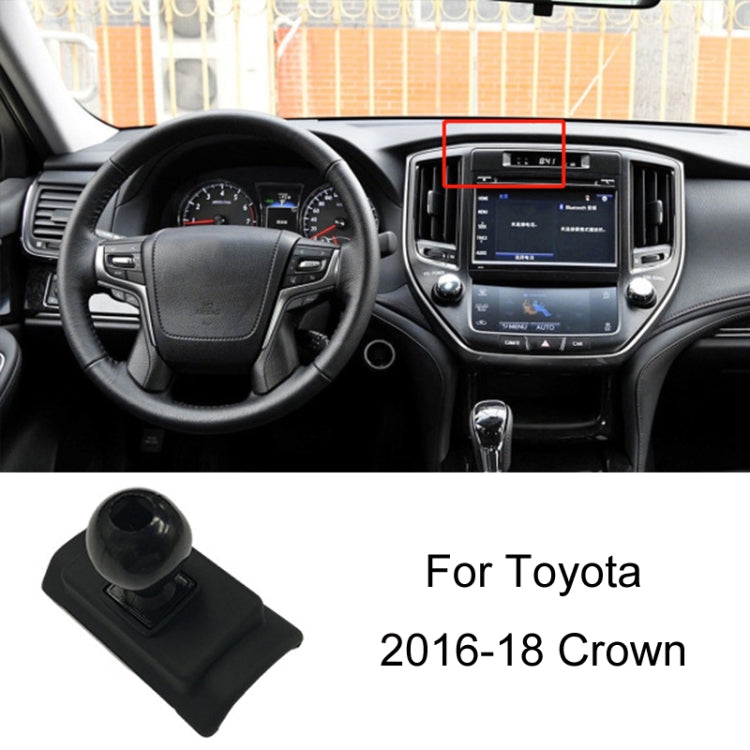 For Toyota Car Air Outlet Phone Holder Base, 05-09 Reiz Left Driving, 06-11 Camry Left Driving, 07-11 Tundra Left Driving, 07-13 Corolla Left Driving, 07-17 Land Cruiser For Left & Right, 09-12 RAV4 Left Driving, 09-14 Highlander Left Driving          ...