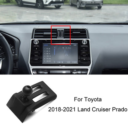 For Toyota Car Air Outlet Phone Holder Base, 05-09 Reiz Left Driving, 06-11 Camry Left Driving, 07-11 Tundra Left Driving, 07-13 Corolla Left Driving, 07-17 Land Cruiser For Left & Right, 09-12 RAV4 Left Driving, 09-14 Highlander Left Driving          ...