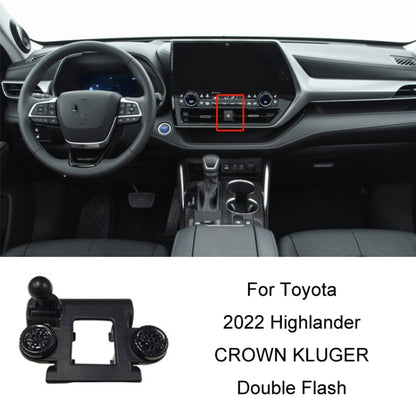 For Toyota Car Air Outlet Phone Holder Base, 05-09 Reiz Left Driving, 06-11 Camry Left Driving, 07-11 Tundra Left Driving, 07-13 Corolla Left Driving, 07-17 Land Cruiser For Left & Right, 09-12 RAV4 Left Driving, 09-14 Highlander Left Driving          ...