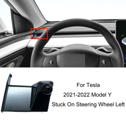 For Tesla Car Air Outlet Clip Phone Holder Base, 14-20 X Right + 16-21 S Right, 14-20 X Left + 16-21 S Left, 19-22 Model 3 Left, 19-22 Model 3+Model Y Rubber, 21-22 Model 3+Model Y Stuck On Screen, 21-22 Model Y Stuck On Steering Wheel Left