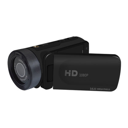 16MP 16X Digital Zoom Vlogging Camera Video Camcorder with 2.4 Inch Flip Screen, Standard US Plug, Standard EU Plug, Standard UK Plug, Standard AU Plug, With Wide Angle & Mic US Plug, With Wide Angle & Mic EU Plug, With Wide Angle & Mic UK Plug