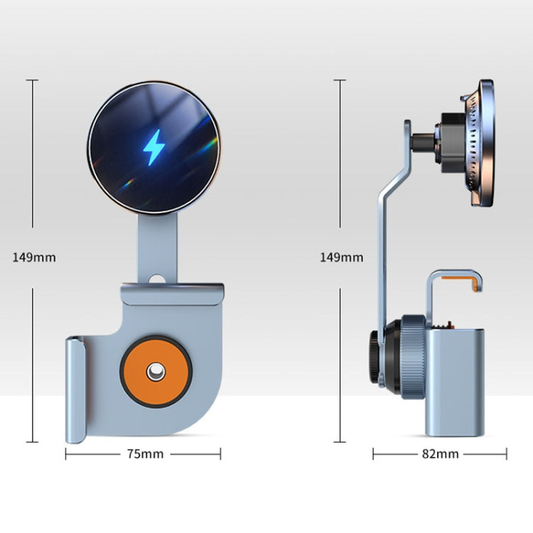 Car Wireless Charging Cell Phone Navigation Mount, P10+S1