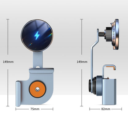 Car Wireless Charging Cell Phone Navigation Mount, P10+S1