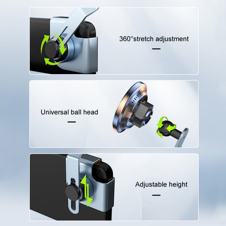 Car Wireless Charging Cell Phone Navigation Mount, P10+S1