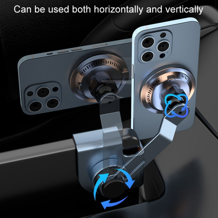 Car Wireless Charging Cell Phone Navigation Mount, P10+S1