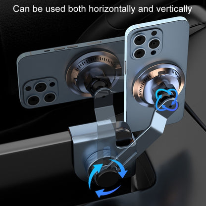 Car Wireless Charging Cell Phone Navigation Mount, P10+S1