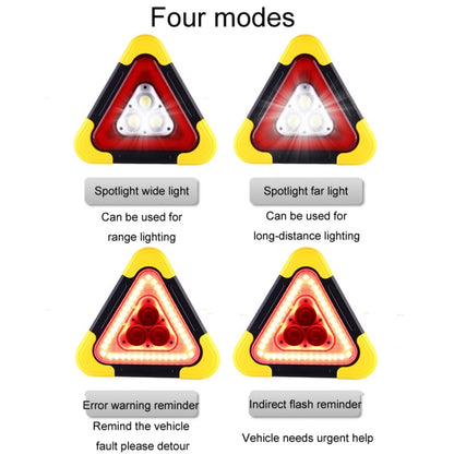 Car Traffic Warning Sign Vehicle Reflective Tripod Emergency Light, Small, Large