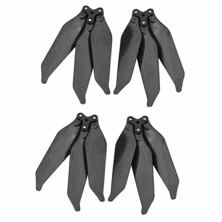 For DJI Mavic 2 Pro / Zoom 8743F Carbon Fiber Three-blade Propeller, 1pair