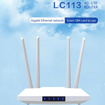 4G Wireless SIM Card Router 4G Hotspot Sharing Mobile CPE Full Netcom, EU Plug, MC119