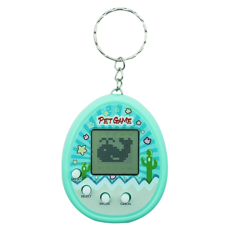 Electronic Pet Game Toy Feed Genie Nostalgic Virtual Cyber Digital Game Keychain Toy For Kids, Cactus (Pink), Cactus (Green), Cactus (White), Chick (Pink), Chick (Blue), Chick (Purple)