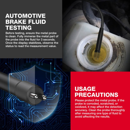 HABOTEST HT663L Motorcycle Vehicle Brake Fluid Moisture Detection Pen, HT663L