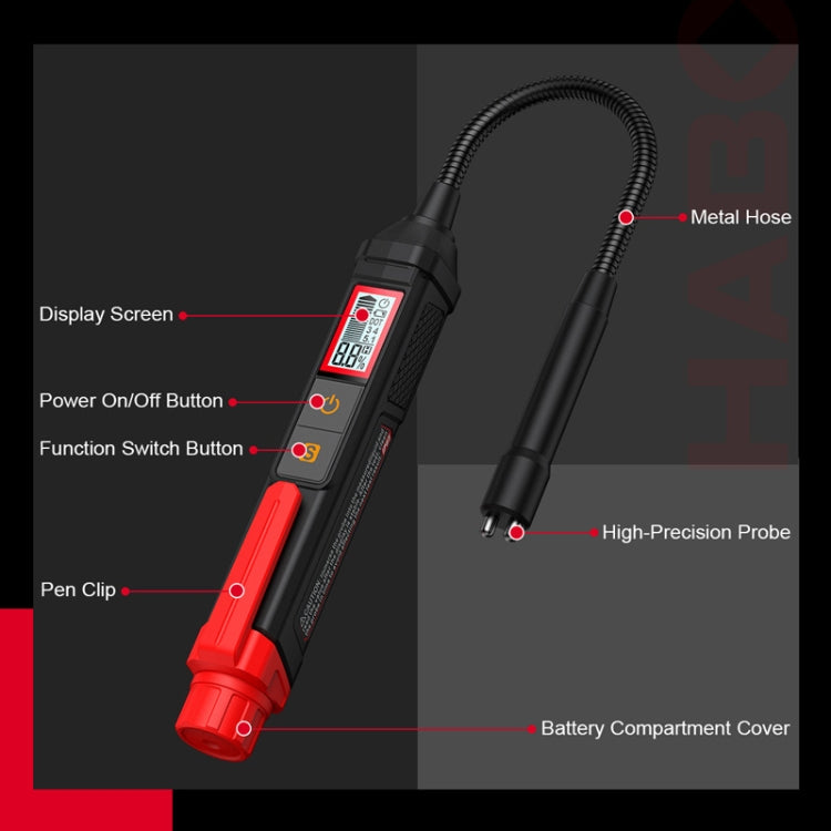 HABOTEST HT663L Motorcycle Vehicle Brake Fluid Moisture Detection Pen, HT663L
