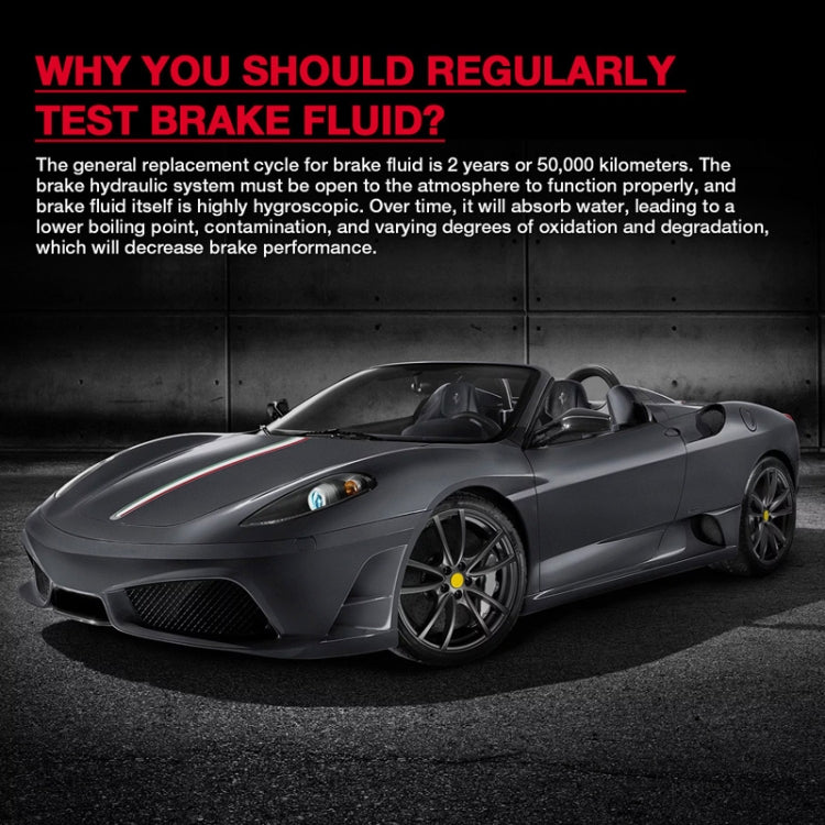 HABOTEST HT663L Motorcycle Vehicle Brake Fluid Moisture Detection Pen, HT663L